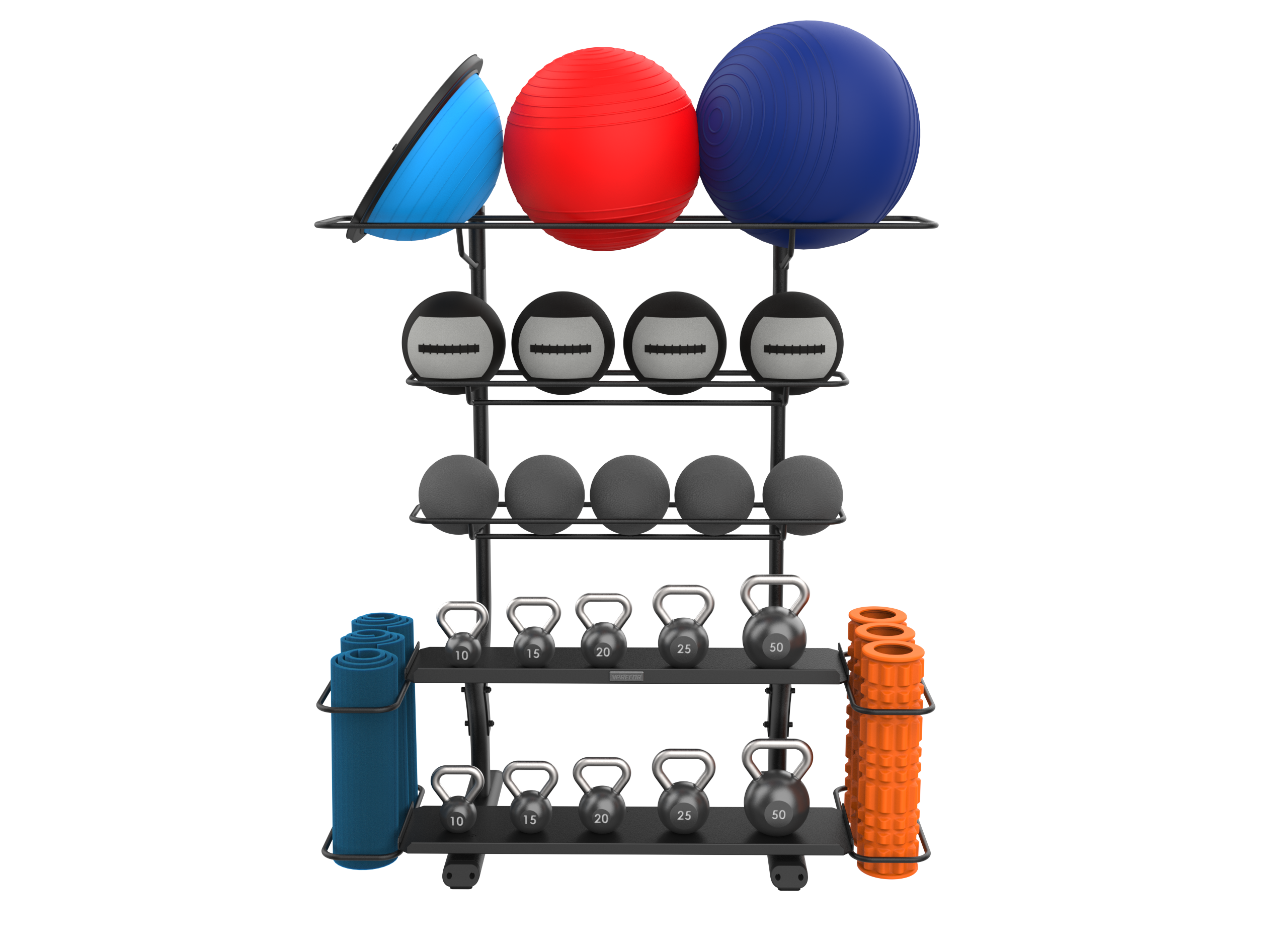 Precor Vitality Kettlebell and Accessory Storage